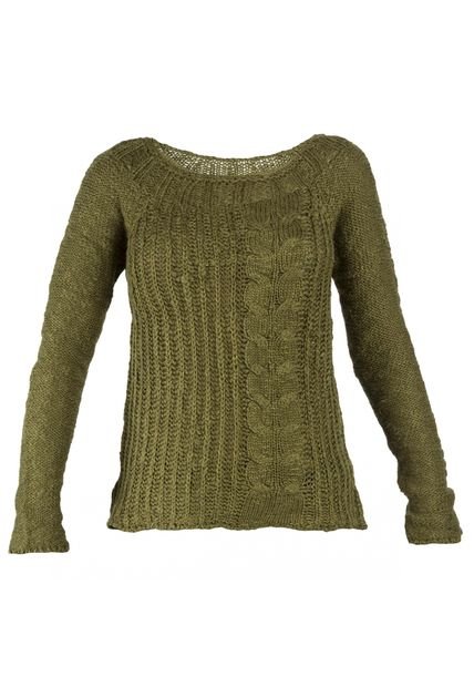 Sweater Color Siete Verde Jungla