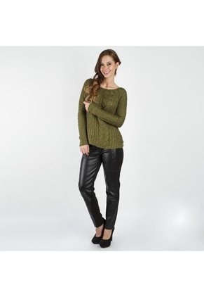 Sweater Color Siete Verde Jungla
