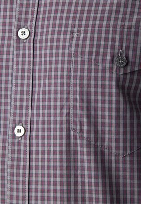Camisa Color Siete Gris-Rojo