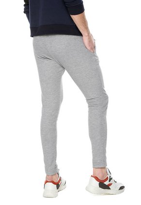 Pantalón Sudadera Gris-Negro COLORE
