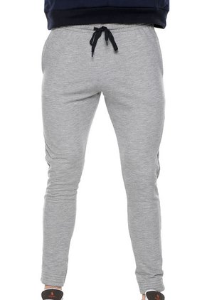 Pantalón Sudadera Gris-Negro COLORE