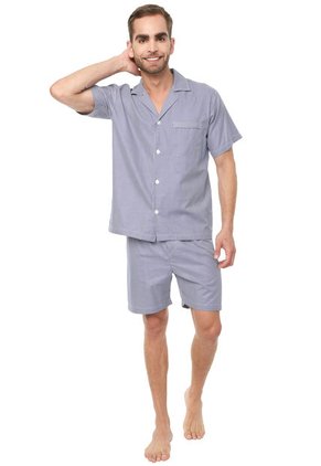 Pijama Azul-Blanco COLORE