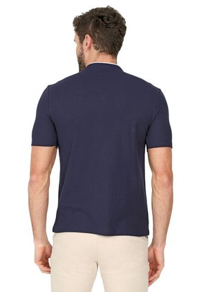 Polo Azul-Blanco COLORE