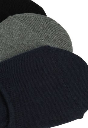 Medias X3 Azul-Gris-Negro COLORE