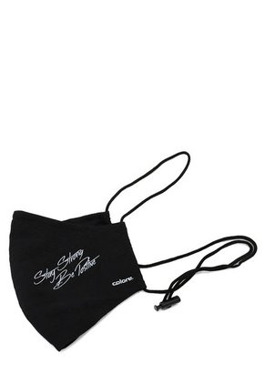 Tapabocas X3 Negro-Blanco COLORE