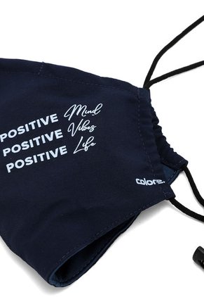 Tapabocas X3 Azul-Negro-Gris COLORE