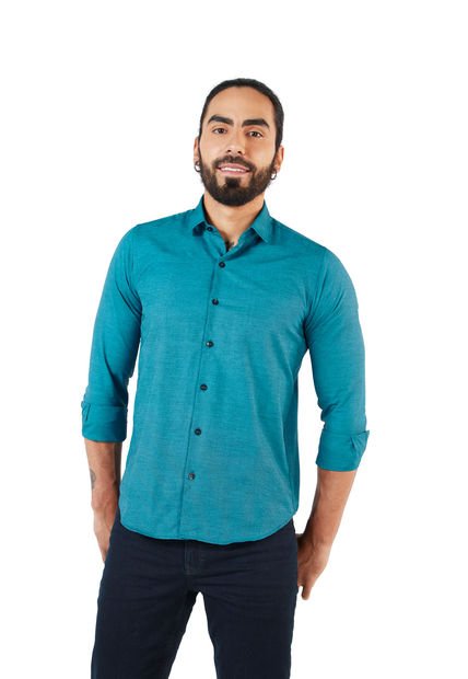 Camisa Azul COLORE
