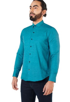 Camisa Azul COLORE