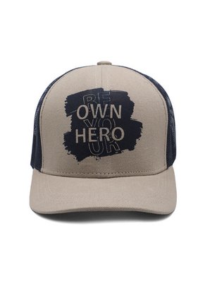 Gorra Beige-Azul Navy COLORE