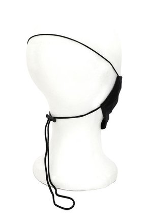 Tapabocas X3 Negro-Blanco COLORE