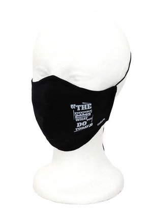 Tapabocas X3 Negro-Blanco COLORE