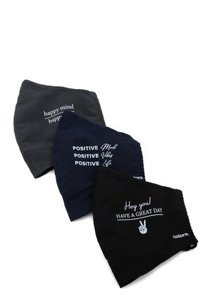 Tapabocas X3 Azul-Negro-Gris COLORE