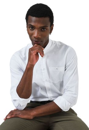 Camisa Blanco-Gris COLORE