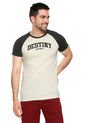 Camiseta Beige-Negro COLORE de COLORE