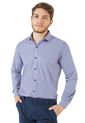 Camisa Azul-Blanco COLORE de COLORE