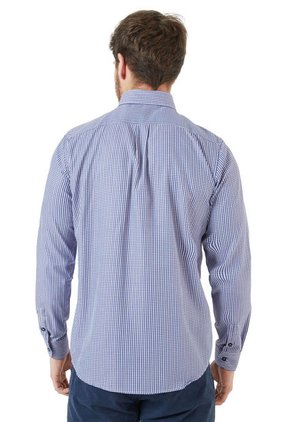 Camisa Azul-Blanco COLORE
