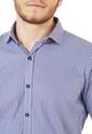 Camisa Azul-Blanco COLORE de COLORE