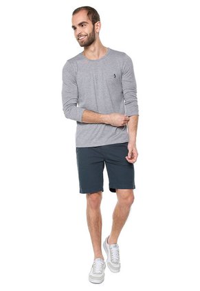 Camiseta Manga Larga Gris COLORE