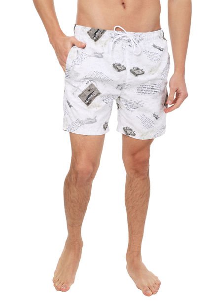 ​Pantaloneta Blanco-Negro COLORE