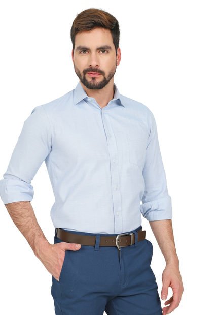 Camisa Azul US Polo Assn
