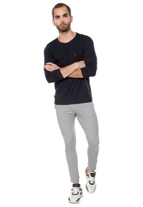 Camiseta Manga Larga Azul Oscuro COLORE