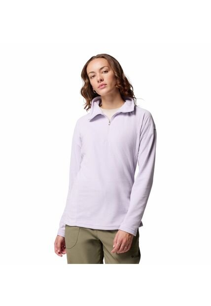 Buzo Mujer Columbia GLACIAL IV 1/2 ZIP Lavanda Columbia