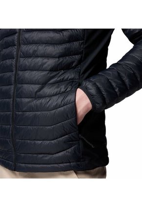 Chaquetas Hombre Columbia POWDER PASS HYBRID Negro Columbia