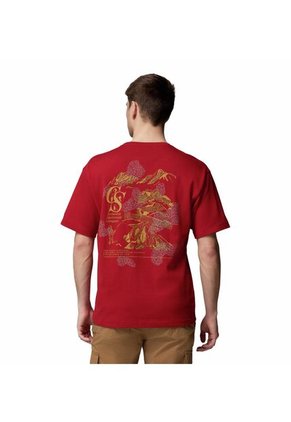 Camiseta Hombre Columbia HERITAGE GRAPHIC TEE Rojo Columbia