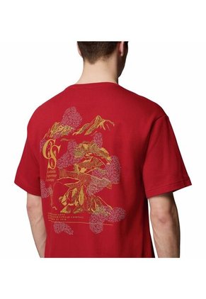 Camiseta Hombre Columbia HERITAGE GRAPHIC TEE Rojo Columbia