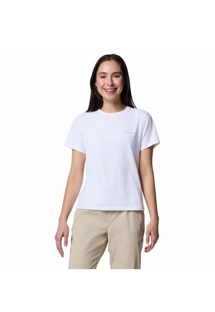 Camiseta Mujer Columbia SUN TREK SS II Blanco Columbia