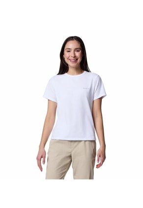 Camiseta Mujer Columbia SUN TREK SS II Blanco Columbia