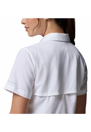 Camisa Mujer Columbia SILVER RID UTILITY Blanco Columbia