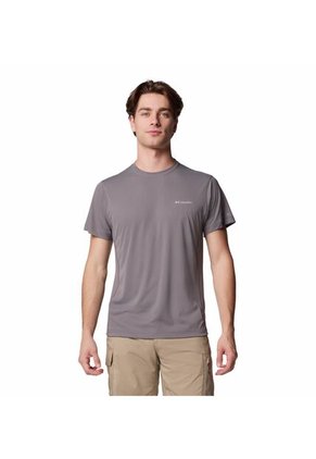 Camiseta Hombre Columbia ZERO RULES LIGHT SS Gris Columbia