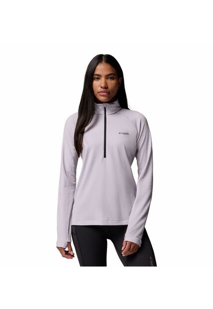 Camiseta Mujer Columbia DRIVENTURE HALF ZIP Lavanda Columbia