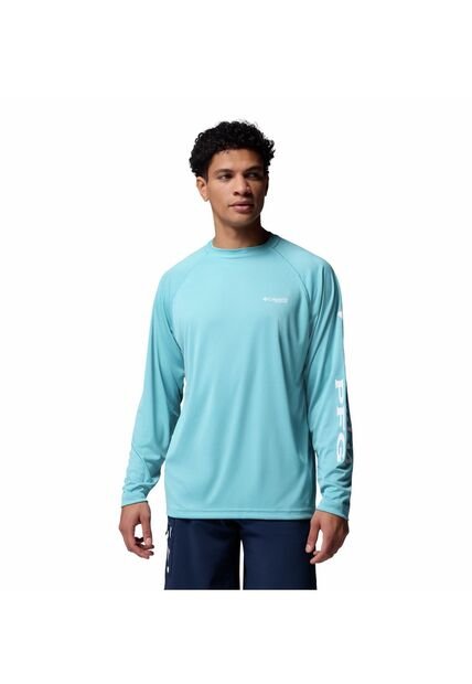 Camiseta Hombre Columbia TERMINAL TACKLE LS S Azul Columbia