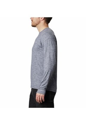 Camiseta Hombre Columbia TECH TRAIL LONG SLEE Azul Columbia