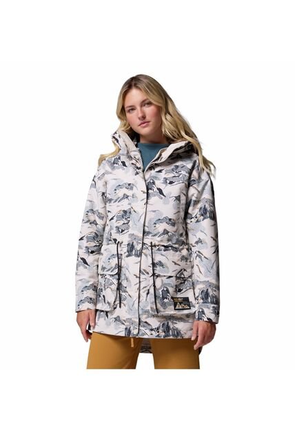 Chaquetas Mujer Columbia HIGH CASCADES INTER Gris Claro Columbia