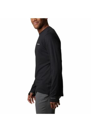 Camiseta Hombre Columbia TECH TRAIL LONG SLEE Negro Columbia