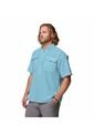 Camisa Hombre Columbia BAHAMA II S/S SHIRT Azul Columbia de Columbia