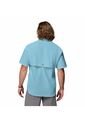 Camisa Hombre Columbia BAHAMA II S/S SHIRT Azul Columbia de Columbia