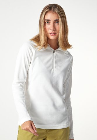 Buzo Columbia Glacial IV 1/2 Zip Marfil Columbia