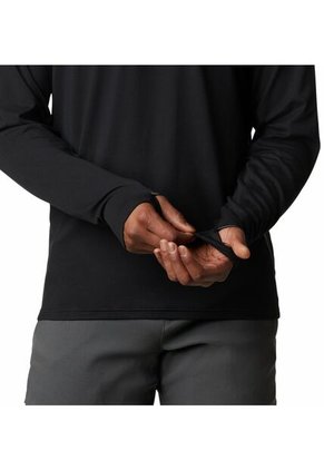 Camiseta Hombre Columbia TECH TRAIL LONG SLEE Negro Columbia