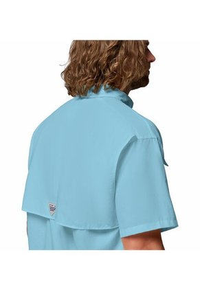 Camisa Hombre Columbia BAHAMA II S/S SHIRT Azul Columbia