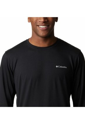 Camiseta Hombre Columbia TECH TRAIL LONG SLEE Negro Columbia