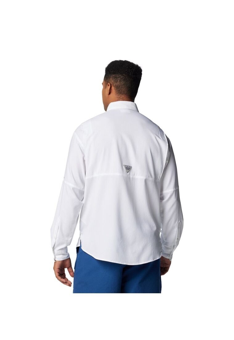 Chemise De Pêche Columbia Tamiami II PFG – Homme XL – Manches Longues, UV, Bleu/violet