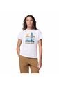 Camiseta Mujer Columbia SHELBY CAP Blanco Columbia de Columbia