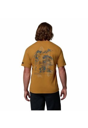 Camiseta Hombre Columbia HERITAGE GRAPHIC TEE Marron Columbia