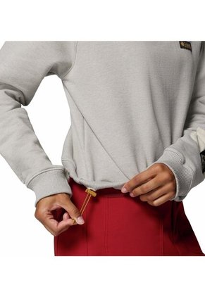Buzo Mujer Columbia HIGH CASCADES CROP Gris Claro Columbia