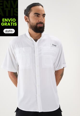 Camisa Blanco Columbia Tamiami Ii Ss Columbia