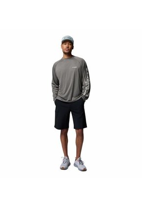 Camiseta Hombre Columbia TERMINAL TACKLE LS S Gris Columbia